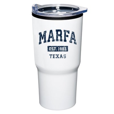 Marfa Texas Tx Vintage Sports Established Tumbler