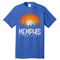 Memphis Tennessee Tn Cool Gift Retro Style Vintage 70s 80s Gift Tall T-Shirt