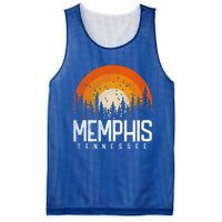 Memphis Tennessee Tn Cool Gift Retro Style Vintage 70s 80s Gift Mesh Reversible Basketball Jersey Tank