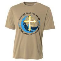 Mightier Than The Waves Of The Sea Is His Love Cooling Performance Crew T-Shirt