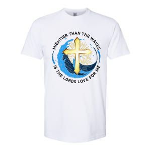 Mightier Than The Waves Of The Sea Is His Love Softstyle CVC T-Shirt