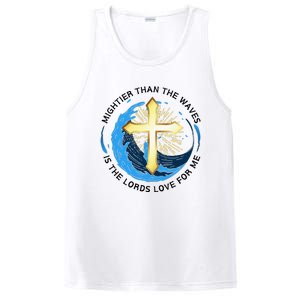 Mightier Than The Waves Of The Sea Is His Love PosiCharge Competitor Tank