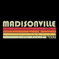 Madisonville Tx Texas Funny City Home Roots Gift Retro 80s Premium T-Shirt