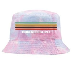 Murfreesboro Tennessee Tn Us Cities Of America Retro Cute Gift Tie-Dyed Bucket Hat