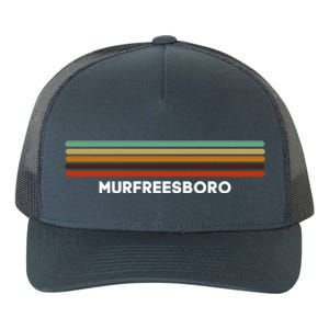 Murfreesboro Tennessee Tn Us Cities Of America Retro Cute Gift Yupoong Adult 5-Panel Trucker Hat