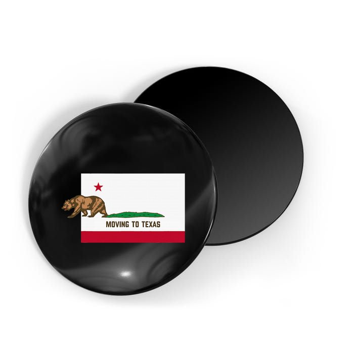Moving To Texas Leaving California Funny Designed Magnet