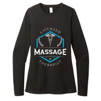 Massage Therapist Therapy Body Treatment Masseur Masseuse Womens CVC Long Sleeve Shirt