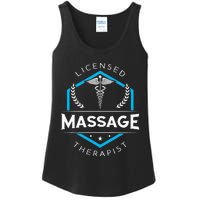 Massage Therapist Therapy Body Treatment Masseur Masseuse Ladies Essential Tank