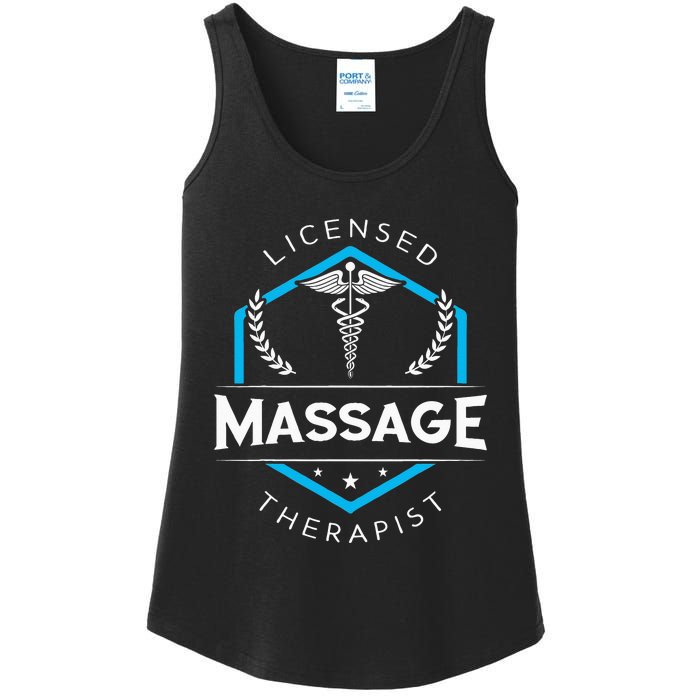 Massage Therapist Therapy Body Treatment Masseur Masseuse Ladies Essential Tank