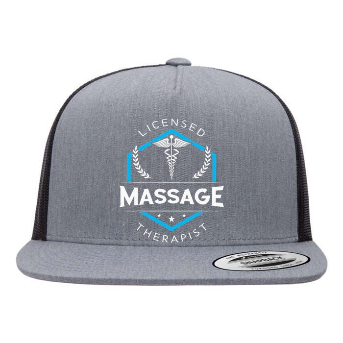 Massage Therapist Therapy Body Treatment Masseur Masseuse Flat Bill Trucker Hat