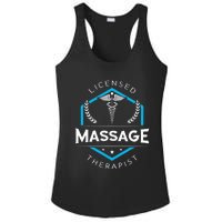 Massage Therapist Therapy Body Treatment Masseur Masseuse Ladies PosiCharge Competitor Racerback Tank