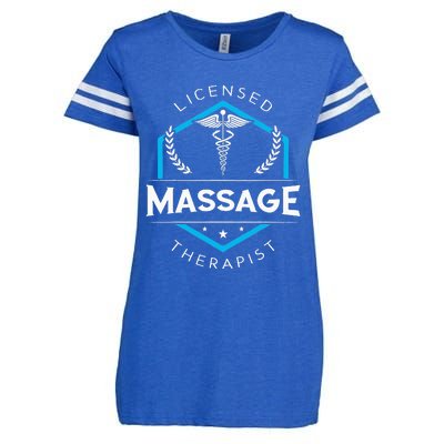 Massage Therapist Therapy Body Treatment Masseur Masseuse Enza Ladies Jersey Football T-Shirt