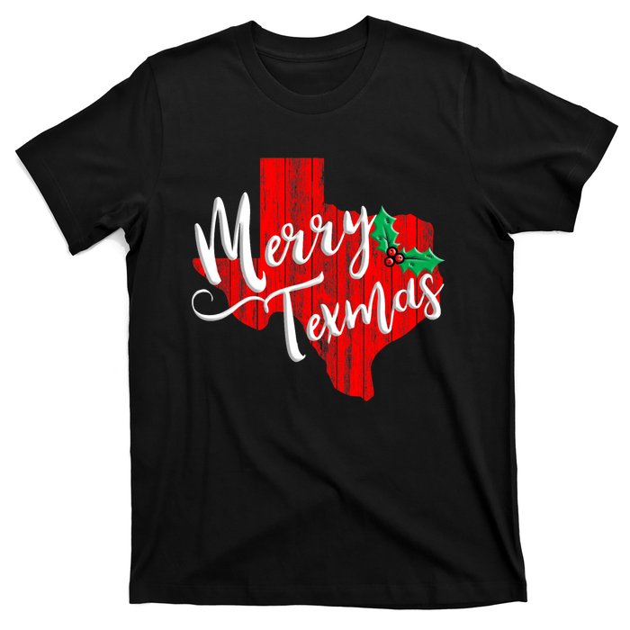 Merry Texmas Texas Christmas T-Shirt