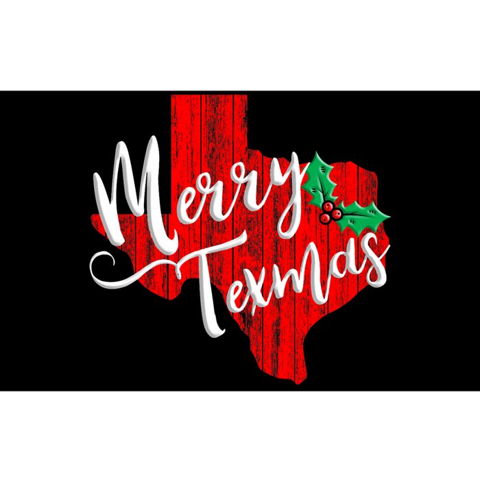 Merry Texmas Texas Christmas Bumper Sticker