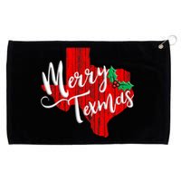 Merry Texmas Texas Christmas Grommeted Golf Towel