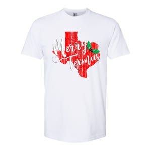 Merry Texmas Texas Christmas Softstyle CVC T-Shirt