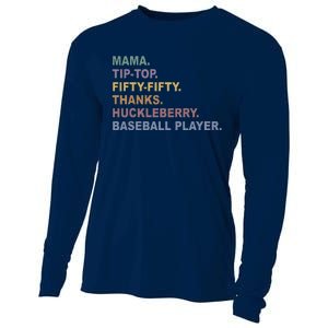 Mama Tip Top Fifty Thanks Huckleberry Baseball Player Mom Cooling Performance Long Sleeve Crew