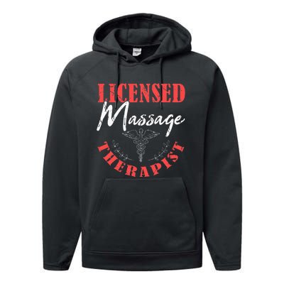 Massage Therapist Therapy Body Treatment Masseuse Masseur Performance Fleece Hoodie