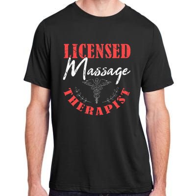 Massage Therapist Therapy Body Treatment Masseuse Masseur Adult ChromaSoft Performance T-Shirt