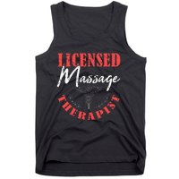 Massage Therapist Therapy Body Treatment Masseuse Masseur Tank Top