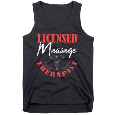 Massage Therapist Therapy Body Treatment Masseuse Masseur Tank Top