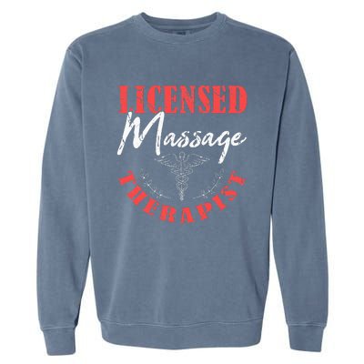 Massage Therapist Therapy Body Treatment Masseuse Masseur Garment-Dyed Sweatshirt