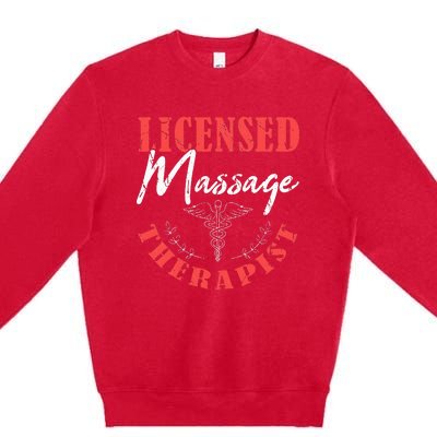 Massage Therapist Therapy Body Treatment Masseuse Masseur Premium Crewneck Sweatshirt