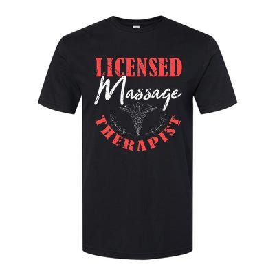 Massage Therapist Therapy Body Treatment Masseuse Masseur Softstyle CVC T-Shirt