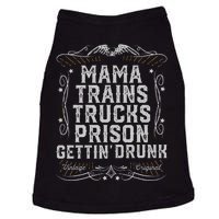 Mama Trains Trucks Prison Gettin Drunk Country Music Gift Doggie Tank