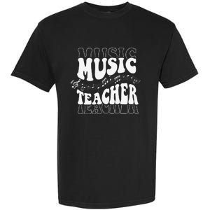 Music Teacher Teacher Life Love Music with Teacher Gifts Garment-Dyed Heavyweight T-Shirt