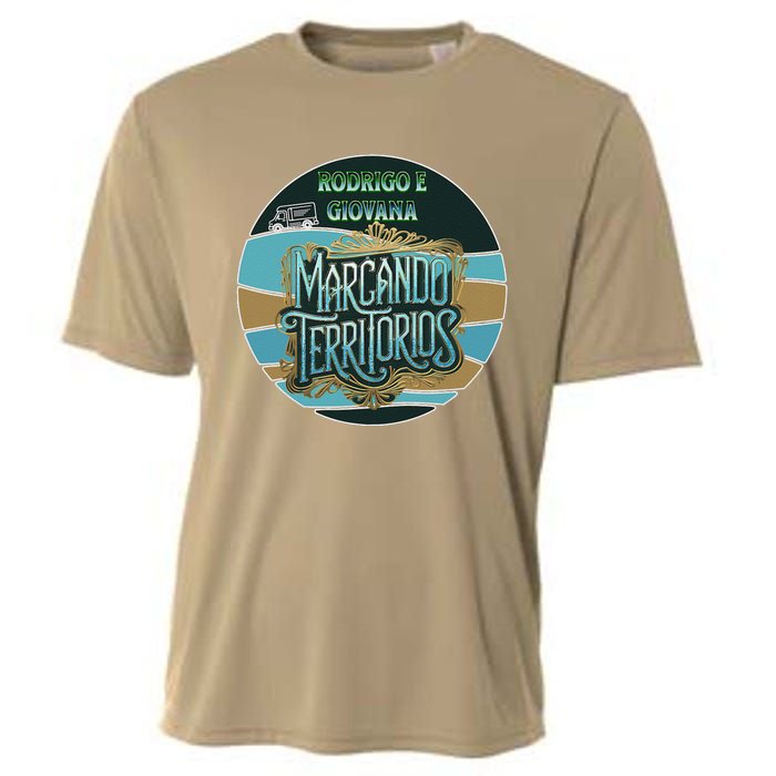 Marcando Terretorios Traveling The World Cooling Performance Crew T-Shirt