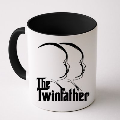 Mens The Twinfather Funny Father Of Twin Dad Gift Mug