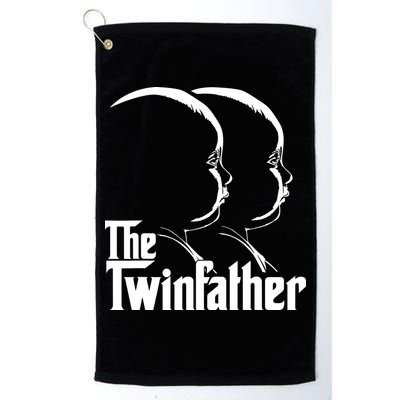 Mens The Twinfather Funny Father Of Twin Dad Gift Golf Towel