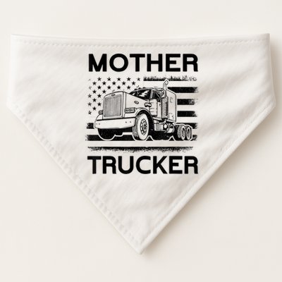Mother Trucker Truck Driver USA-Made Doggie Bandana