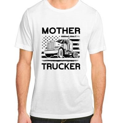 Mother Trucker Truck Driver Adult ChromaSoft Performance T-Shirt