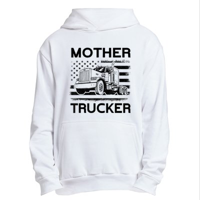 Mother Trucker Truck Driver Urban Pullover Hoodie