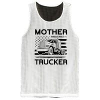 Mother Trucker Truck Driver Mesh Reversible Basketball Jersey Tank