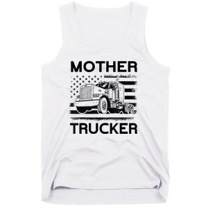 Mother Trucker Truck Driver Tank Top