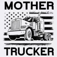 Mother Trucker Truck Driver Kids Sweatshirt