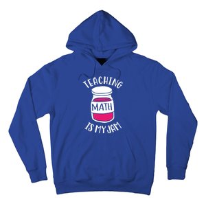 Math Teacher Teaching Math Is My Jam Cute Mathematics Cute Gift Hoodie