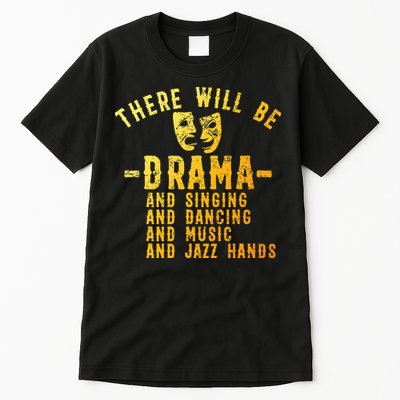 Musical Theatre Theater Actor Broadway Tall T-Shirt
