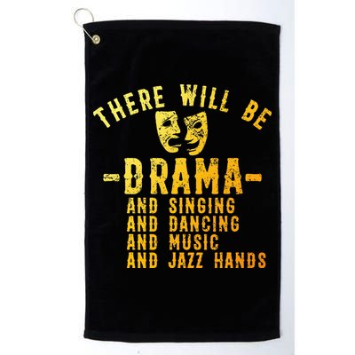 Musical Theatre Theater Actor Broadway Golf Towel