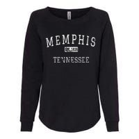 Memphis Tennessee TN Vintage Womens California Wash Sweatshirt