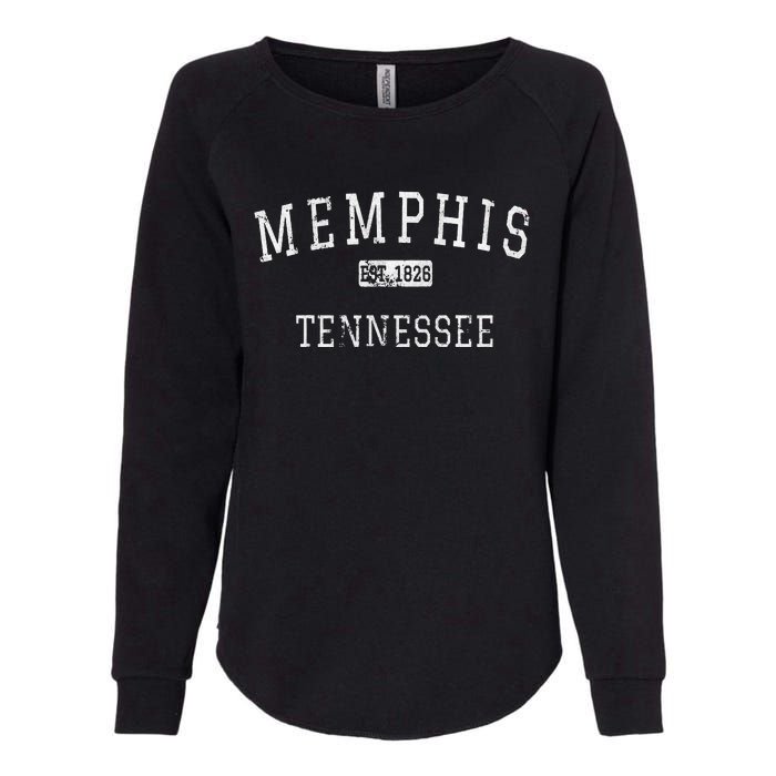 Memphis Tennessee TN Vintage Womens California Wash Sweatshirt