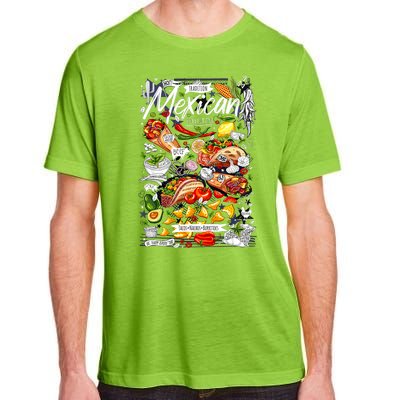 Mexican Tacos Taco Tradition Foodie Food Lover Adult ChromaSoft Performance T-Shirt