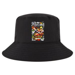 Mexican Tacos Taco Tradition Foodie Food Lover Cool Comfort Performance Bucket Hat