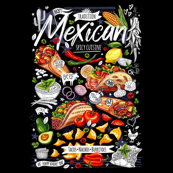 Mexican Tacos Taco Tradition Foodie Food Lover Apron