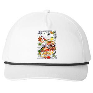 Mexican Tacos Taco Tradition Foodie Food Lover Snapback Five-Panel Rope Hat