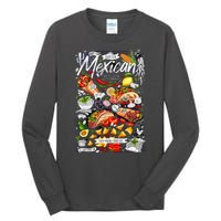 Mexican Tacos Taco Tradition Foodie Food Lover Tall Long Sleeve T-Shirt