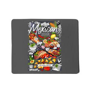 Mexican Tacos Taco Tradition Foodie Food Lover Mousepad